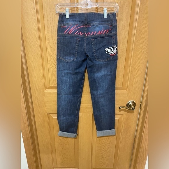 College Classics e5 UW Wisconsin Badgers jeans size 26 - Picture 5 of 5